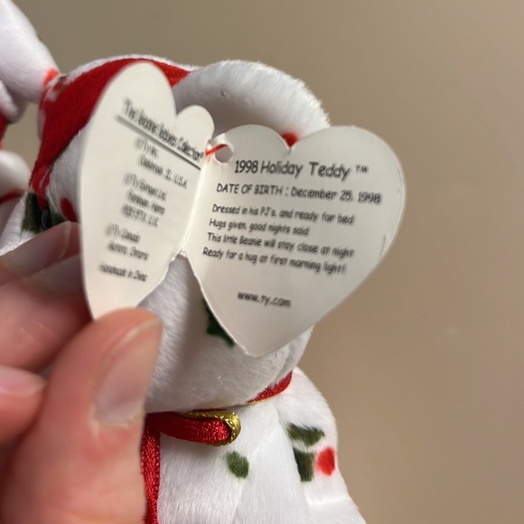 Holiday Bear 1998 Beanie Baby - Picture 5 of 8